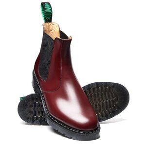 Solovair Oxblood Chelsea Boot